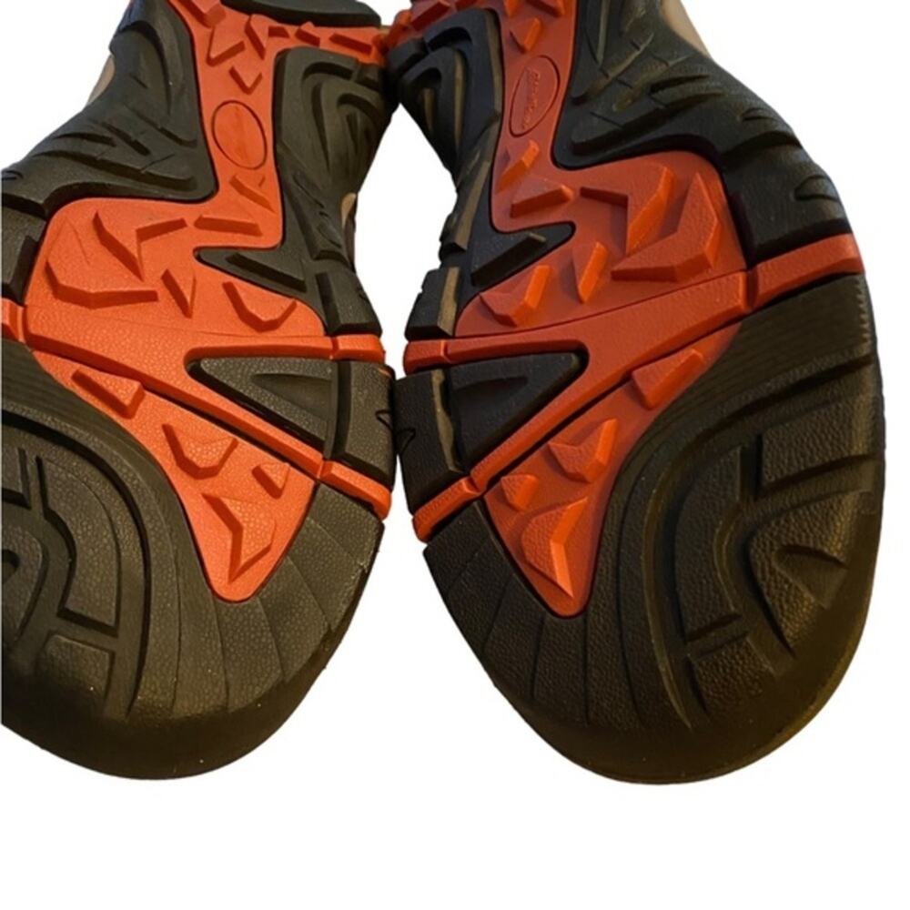 Eddie Bauer Troy Sandals Men’s Size 9 Toe Bump Bungee Brown Cinch Hiking Walking - Picture 9 of 10